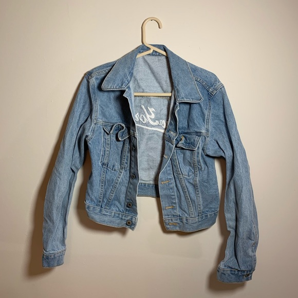 Brandy Melville New York Denim Jacket - Picture 2 of 5